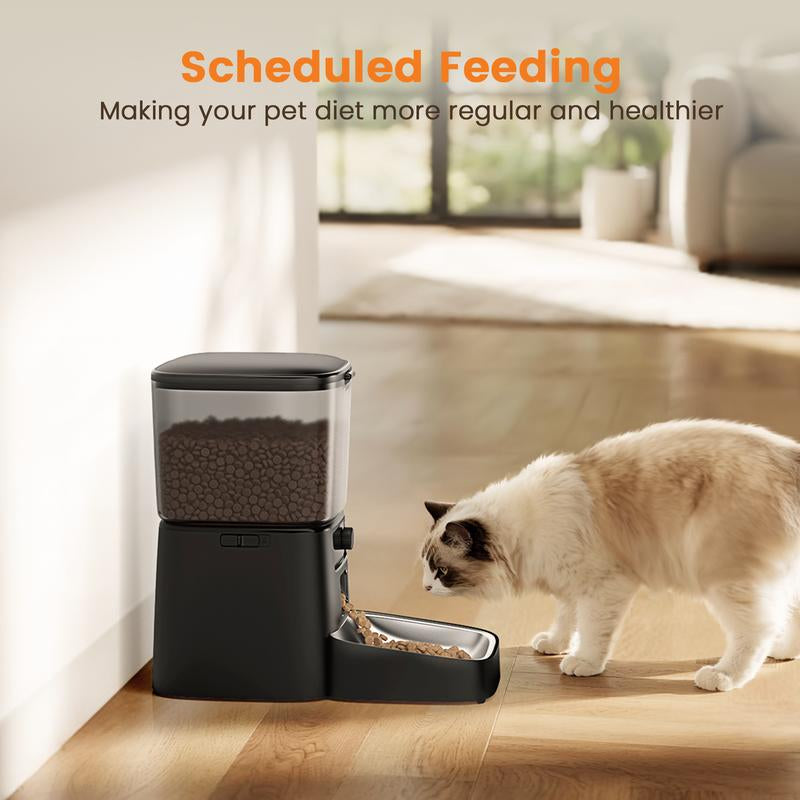 Revolutionize Mealtime for Your Pets with the Oneisall Smart Pet Feeder - 3.5L Automatic Food Dispenser for Cats, Dogs, and Small Pets!